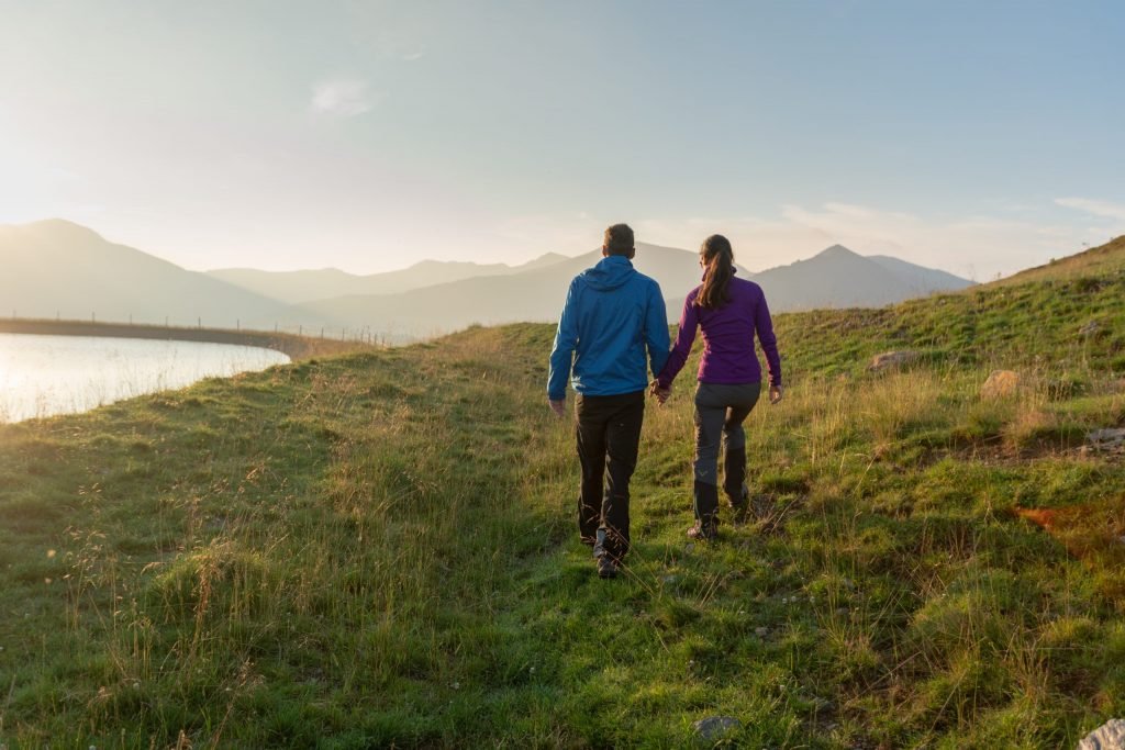 Wandern Paar